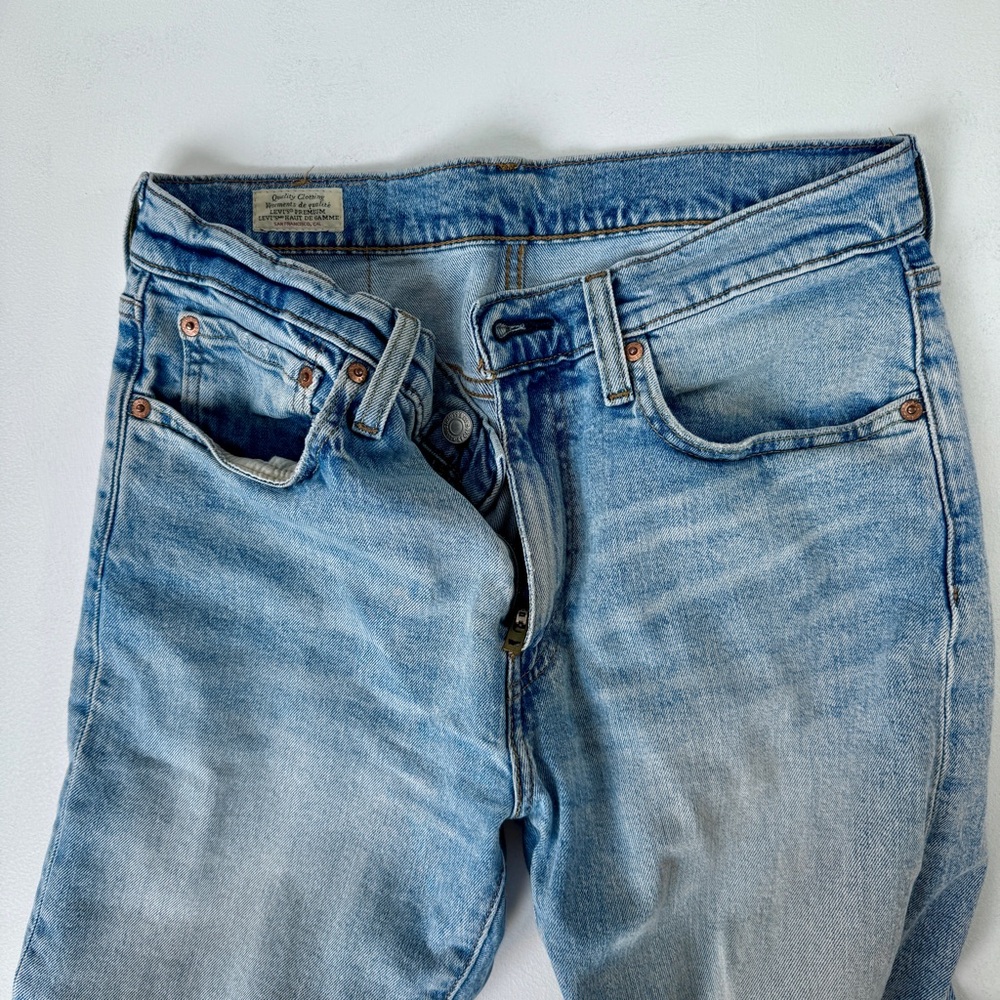 Levi's Premium 512 Slim Taper Jeans Light Wash Lyocell Stretch W32 L34
